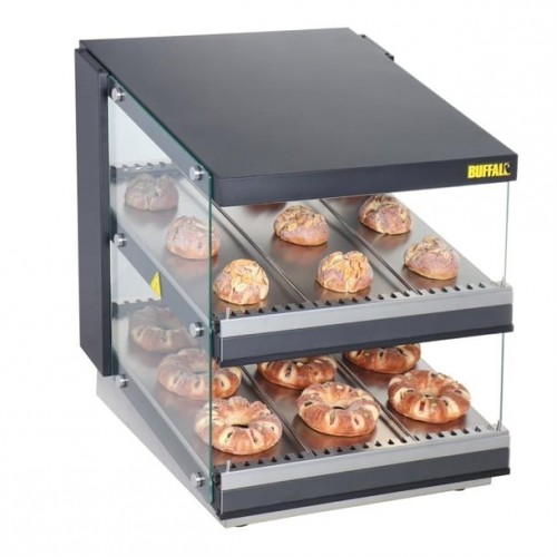 Buffalo Sloped Chute Food Warmer 2 Shelf