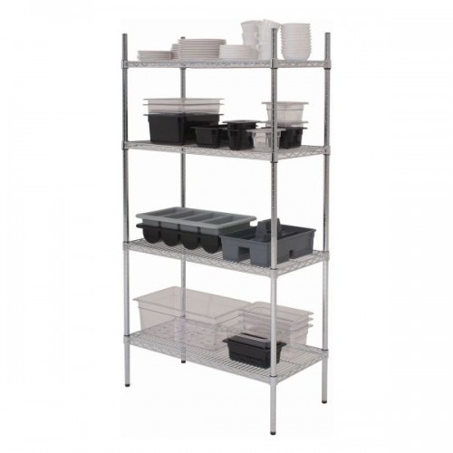 4 Tier Rack 60"X18"X72" (2 Boxes)