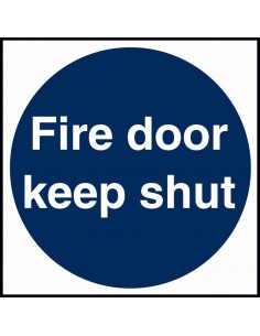 Fire Door Sign