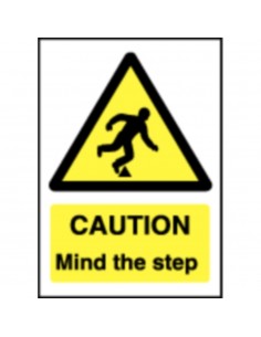 Caution Mind The Step Sign