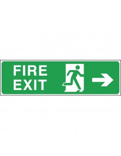 Fire Exit Arrow Right Sign