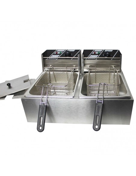 Fry King 2 x 10 Litre Commercial Fryer By Stalwart