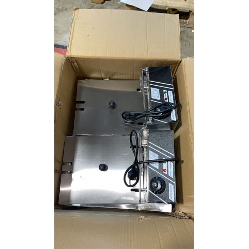 A-Grade Double Fryer 2 x 9 Litre...