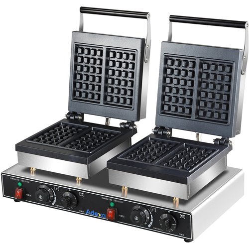 Commercial Waffle maker Double 3.2kW | Stalwart DA-HWB4