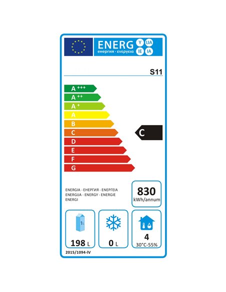 Refrigerated Counter 2 doors | Stalwart DA-THS900
