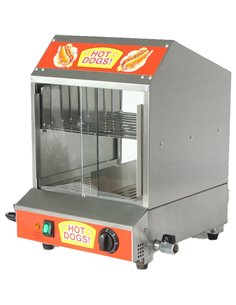 Commercial Electric Hot Dog Steamer 175 Hot Dogs 40 Buns | Stalwart DA-HD1200