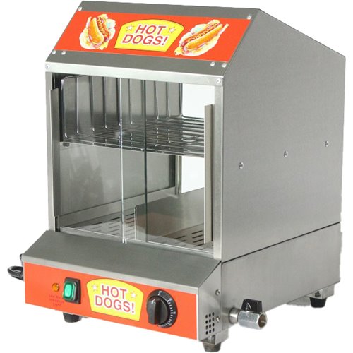 Commercial Electric Hot Dog Steamer 175 Hot Dogs 40 Buns | Stalwart DA-HD1200