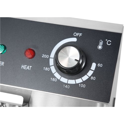 Commercial Fryer Single Electric 12 litre 5kW Countertop | DA-HEF83A