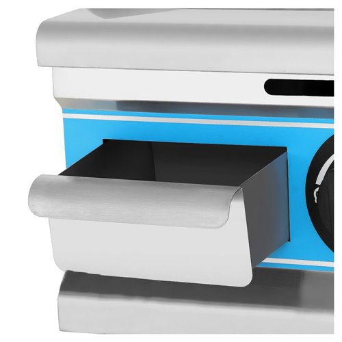 Commercial Gas Griddle Smooth plate 1 zone 3kW Countertop | DA-GG360