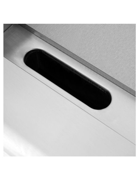 Commercial Gas Griddle Smooth plate 1 zone 3kW Countertop | DA-GG360