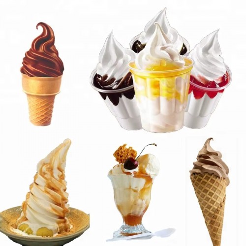 Three Flavour Soft Serve Ice Cream...