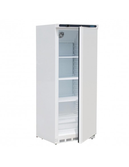 Polar CD614 Single Door Upright Larder Fridge White 600Ltr C-Series