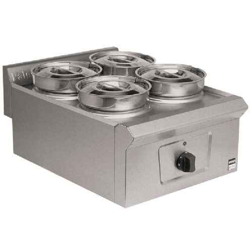 Falcon Pro-Lite Four Pot Bain Marie Wet Heat