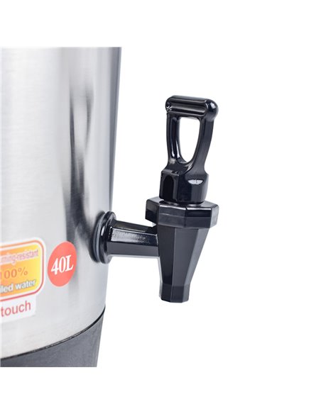 Commercial Water Boiler Single wall 50 litres Stainless steel | Stalwart DA-VICWBP50