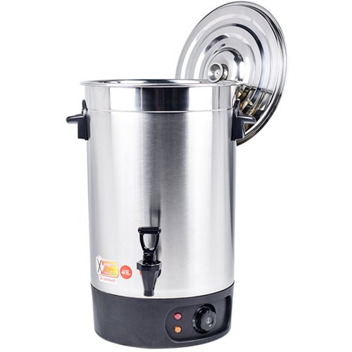 Commercial Water Boiler Single wall 30 litres Stainless steel | Stalwart DA-VICWBP30