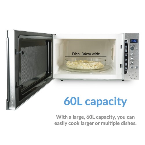 60 Ltr Commercial Microwave Oven 1200W with Humidity Sensor 60 Litre | Stalwart