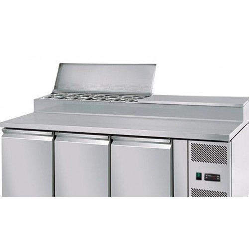 Preparation Counter 3 doors Pizza &...
