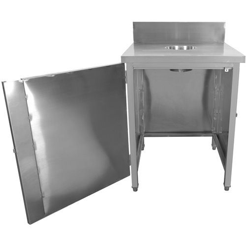 Commercial Waste Bin Cabinet Stainless steel | Stalwart DA-WRSA7070H