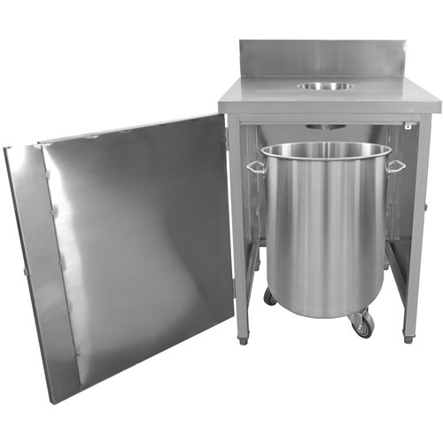 Commercial Waste Bin Cabinet Stainless steel | Stalwart DA-WRSA7070H