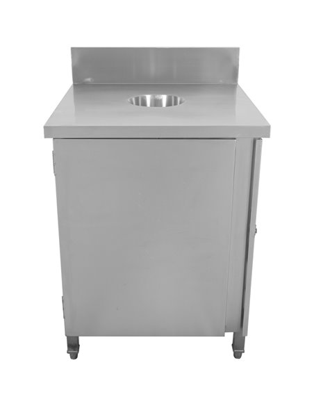 Commercial Waste Bin Cabinet Stainless steel | Stalwart DA-WRSA7070H