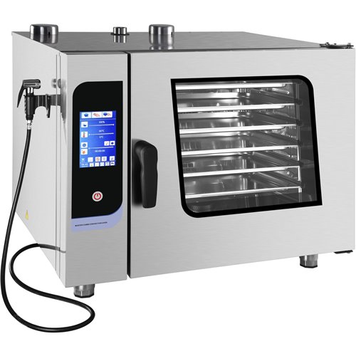 Commercial Electric Combi Oven 6 x GN 1/1 capacity with Steam Cooking Function| Stalwart DA-KNGCKW06A