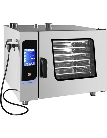 Commercial Electric Combi Oven 6 x GN 1/1 capacity with Steam Cooking Function| Stalwart DA-KNGCKW06A