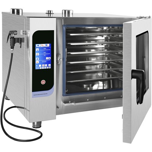 Commercial Electric Combi Oven 6 x GN 1/1 capacity with Steam Cooking Function| Stalwart DA-KNGCKW06A