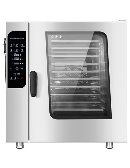 Commercial Electric Combi Oven 10 x GN 1/1 capacity with Steam Cooking Function | Stalwart DA-KNGCKW10