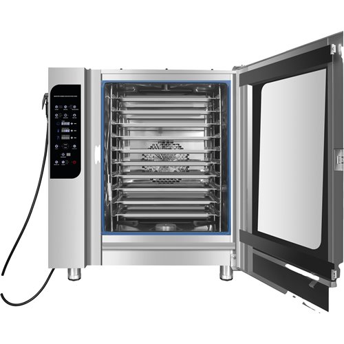 Commercial Electric Combi Oven 10 x GN 1/1 capacity with Steam Cooking Function | Stalwart DA-KNGCKW10