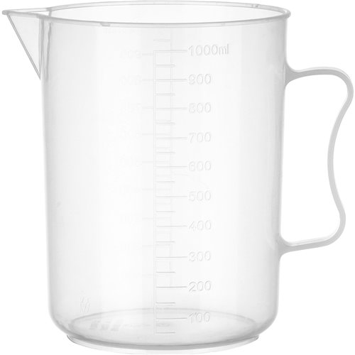 Polypropylene Jug 1 litre Clear | Stalwart DA-PPC10