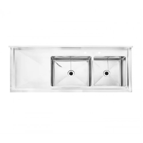 Pro  Stainless Steel Sink Double Bowl...
