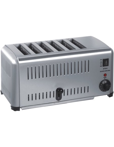 Commercial Slot Toaster 6 slices | Stalwart DA-ETS6A