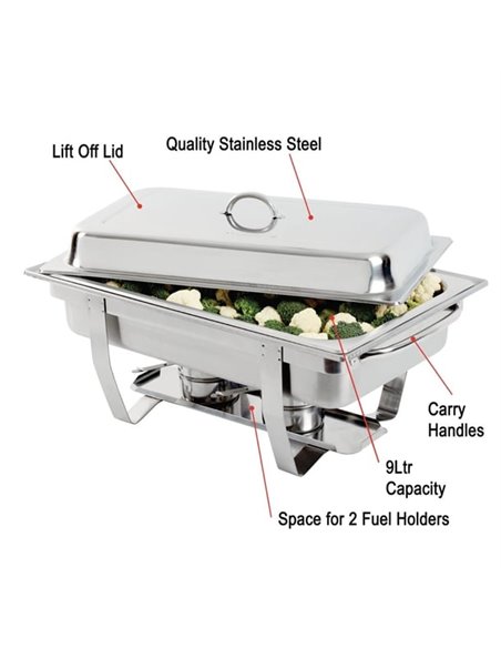 Olympia Milan Chafing Set 1/1 GN