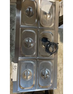 Lincat Lynx 400 LBM3W Bains Marie 6 X 1  4 Gn Wet Heat 2