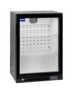 Prodis NT1BHLO-HC Hinged Low Height Single Door Black Bottle Cooler