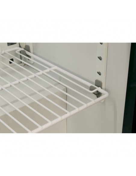 Prodis NT1BHLO-HC Hinged Low Height Single Door Black Bottle Cooler