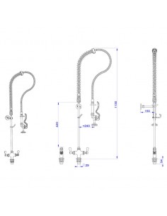231054 - Hamoki Pre-Rinse... 2