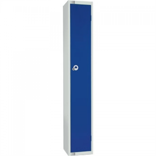 Single Door Locker Blue Padlock