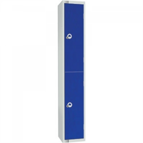 Two Door Locker Blue Doors Camlock