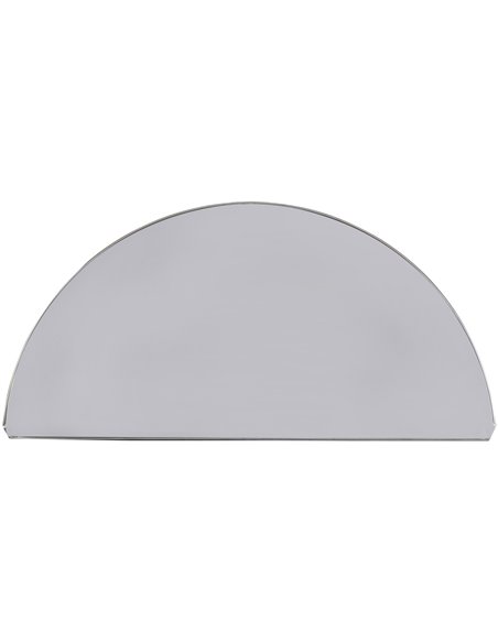 Chopping Board Protect Shell Round Stainless Steel 770x370mm | Stalwart DA-RCBSP1