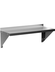 Commercial Wall Shelf Stainless Steel 765x305x240mm | Stalwart DA-WS1230