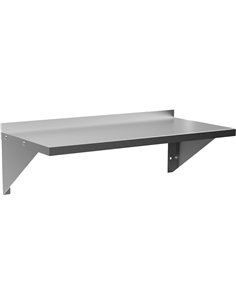Commercial Wall Shelf Stainless Steel 915x460x240mm | Stalwart DA-WS1836