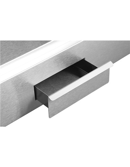 Commercial Two-Tier Heated Showcase Food and Chicken Warmer 1500x760x860mm Countertop Dry Heat and Wet Heat | Stalwart DA-HW6P