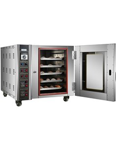 Commercial Electric Bakery Convection Combi Oven with Humidity Function and 5 trays 400x600mm | Stalwart DA-HEA5C 2