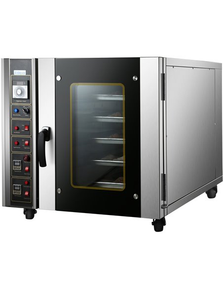 Commercial Electric Bakery Convection Combi Oven with Humidity Function and 5 trays 400x600mm | Stalwart DA-HEA5C