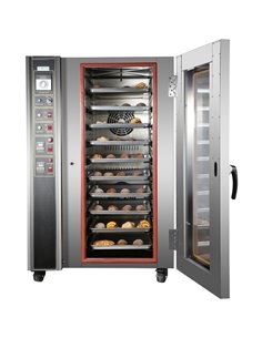 Commercial Electric Bakery Convection Combi Oven with Humidity Function and 10 trays 400x600mm | Stalwart DA-HEA10C 2