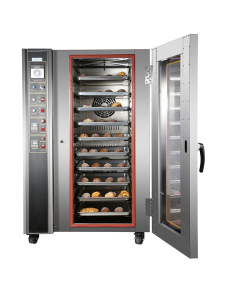 Commercial Electric Bakery Convection Combi Oven with Humidity Function and 10 trays 400x600mm | Stalwart DA-HEA10C