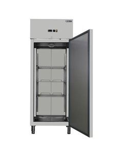Commercial Refrigerator Stainless Steel Upright Cabinet 450L 3 Shelves Single Door Static Cooling | Stalwart DA-THL400TN 2