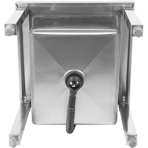 Janitorial Mop Sink Stainless Steel 500x500x550mm | Stalwart DA-MS5050
