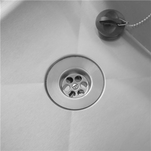 Janitorial Mop Sink Stainless Steel 500x500x550mm | Stalwart DA-MS5050